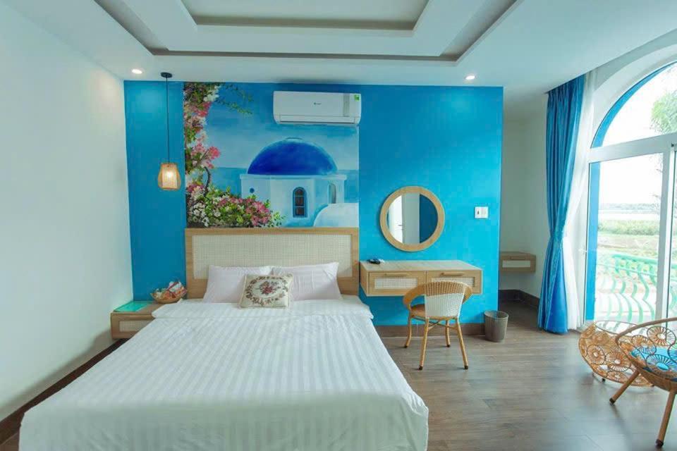 Santorini House And Coffee Hotell Da Nang Exteriör bild