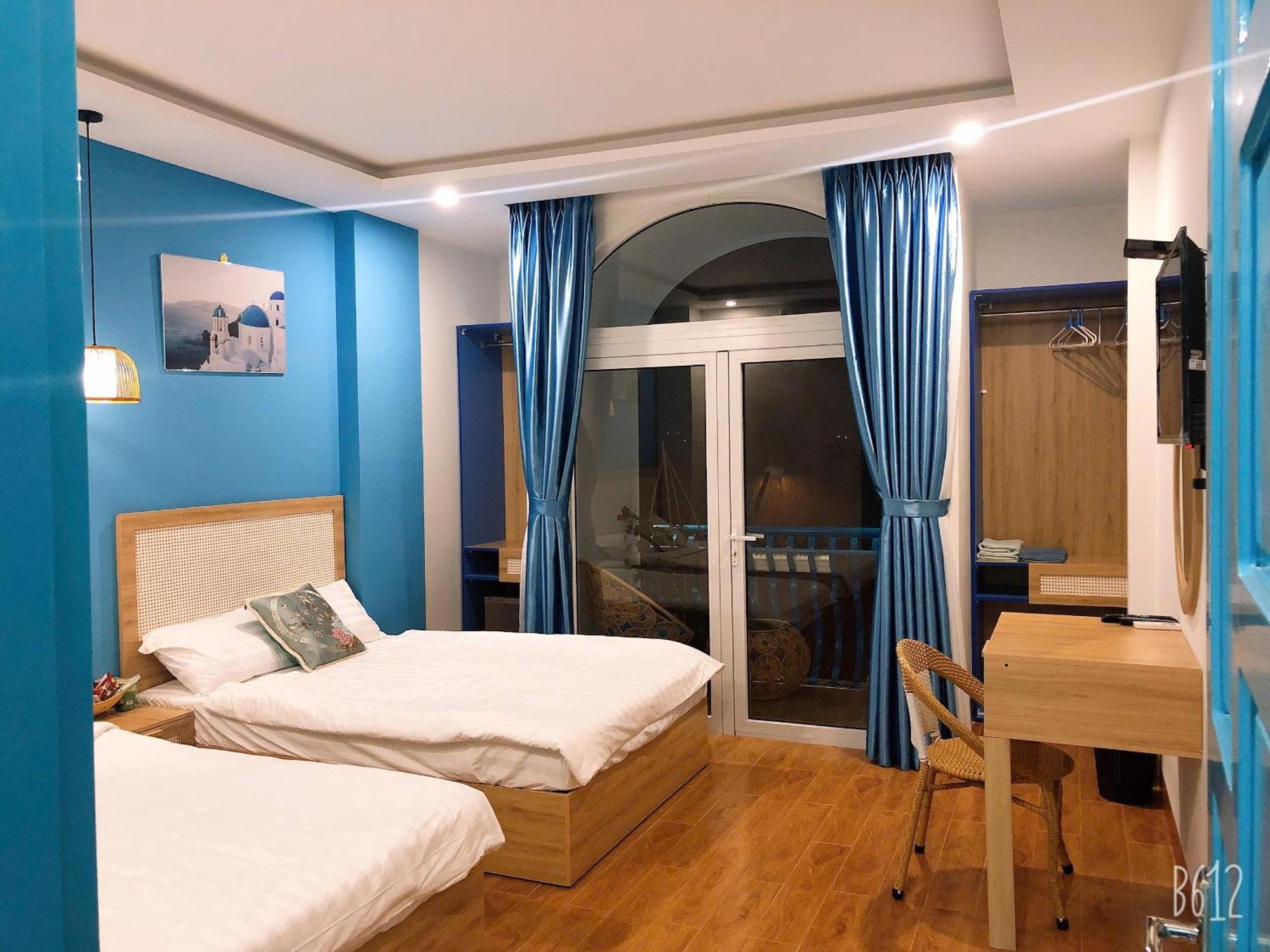 Santorini House And Coffee Hotell Da Nang Exteriör bild